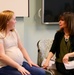 USO Special Delivery pregnancy and parenting author visits moms at Blanchfield