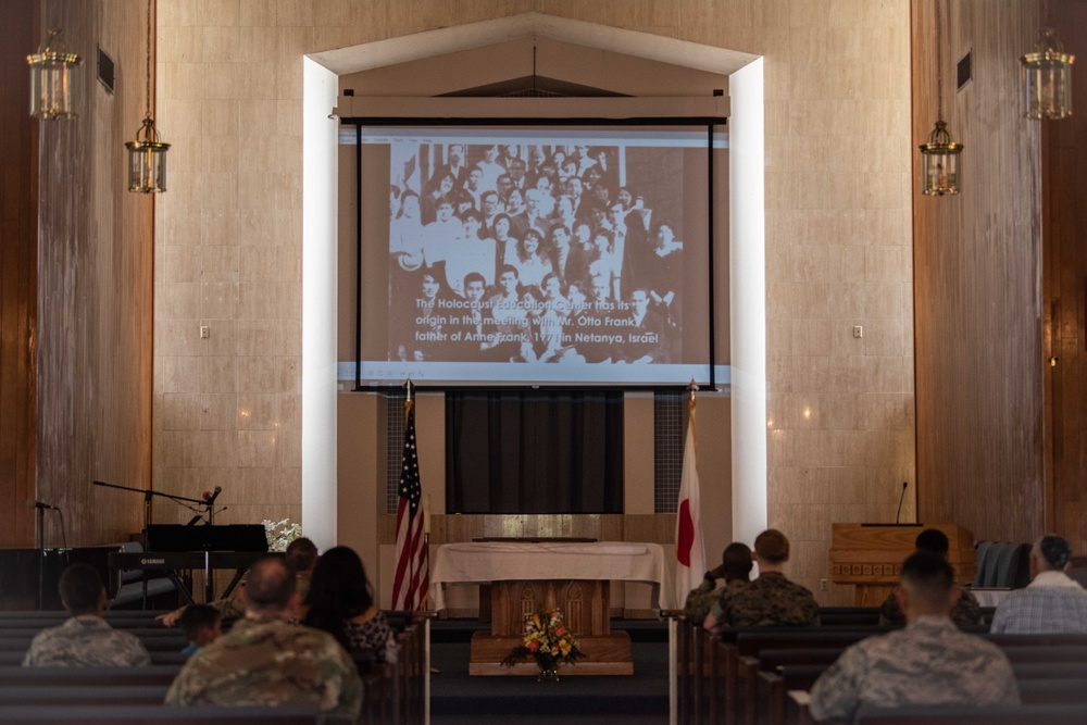 Kadena AB honors Holocaust victims, survivors