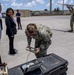 Republic Of Palau Vice President conducts visit with CRG-1, Det. Guam