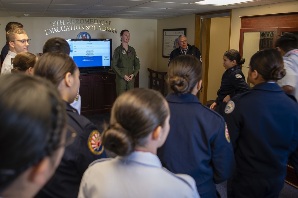 Paving the Way: Team Kadena CGOC,TOP 3 mentor JROTC cadets