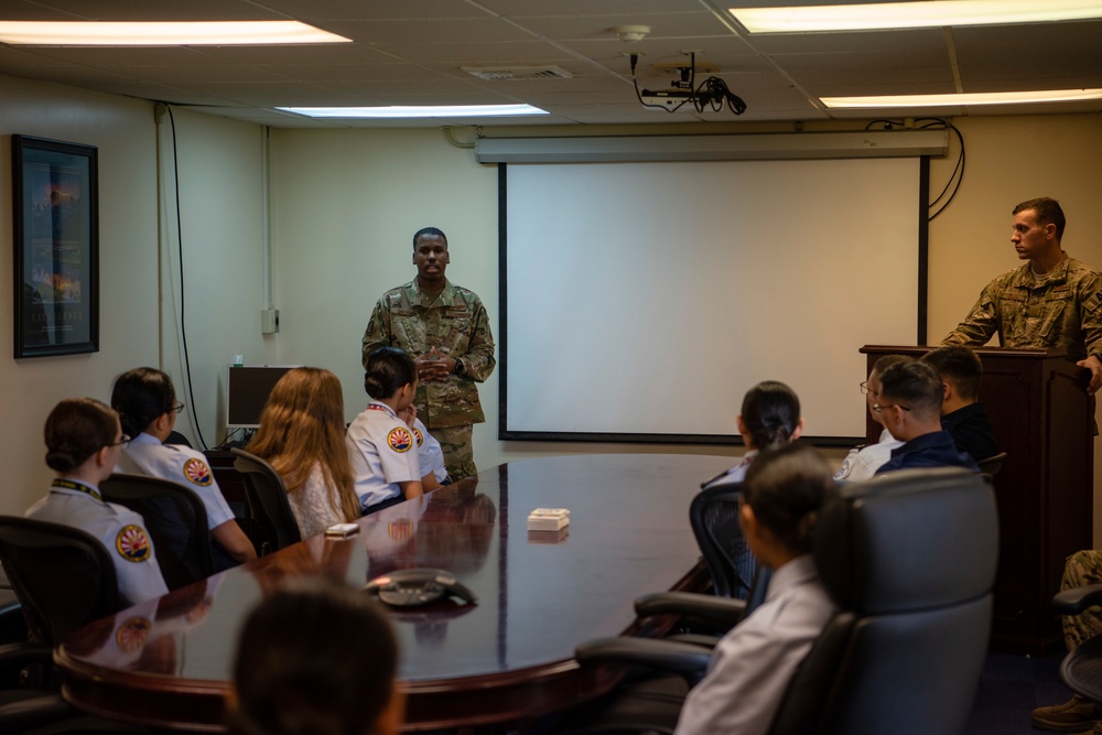 Paving the Way: Team Kadena CGOC,TOP 3 mentor JROTC cadets