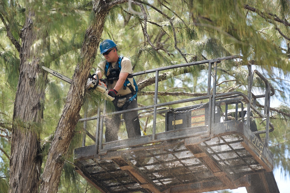 169th Civil Engineer Squadron trains at Bellows Air Force Station