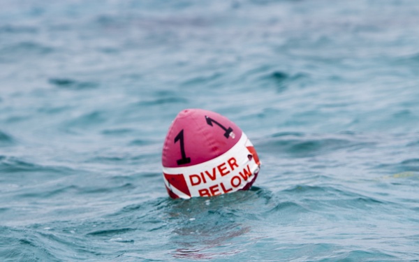 Recon Marines with the 31st MEU dive into DPD training on Okinawa