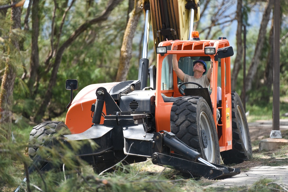 169th Civil Engineer Squadron trains at Bellows Air Force Station