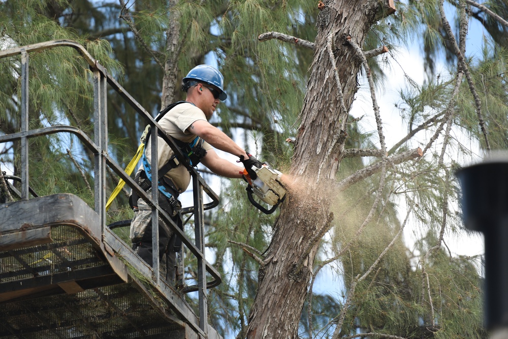 169th Civil Engineer Squadron trains at Bellows Air Force Station