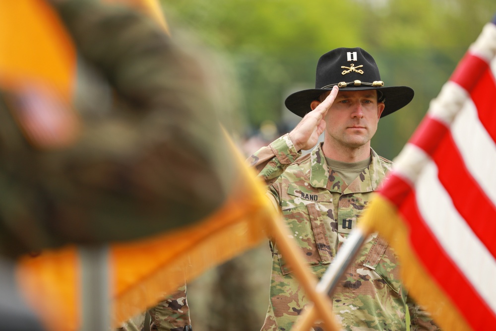 Kronos Troop, 2CR change of command