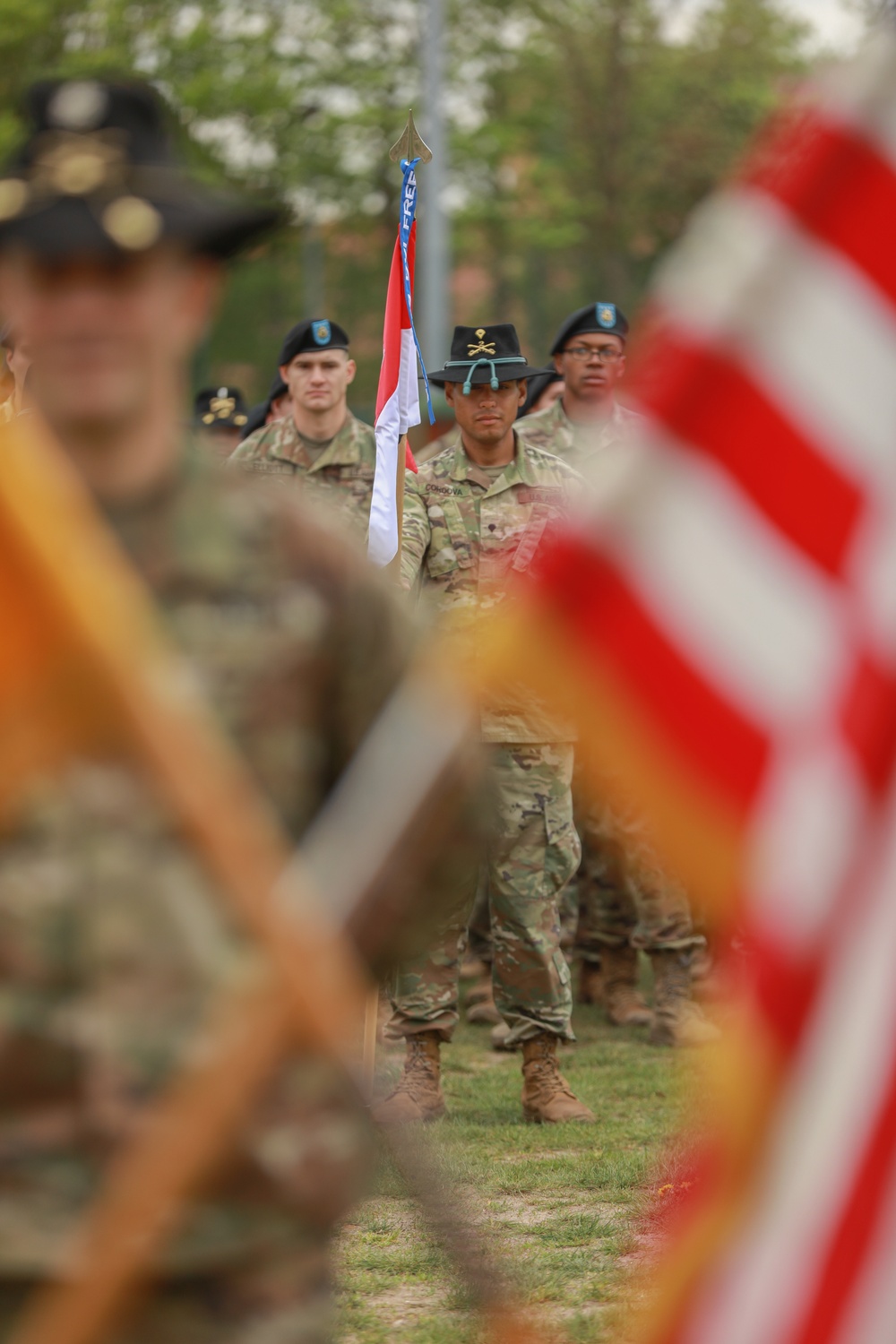 Kronos Troop, 2CR change of command