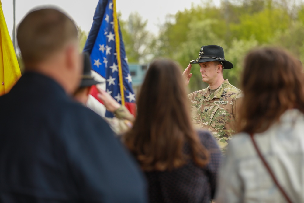 Kronos Troop, 2CR change of command