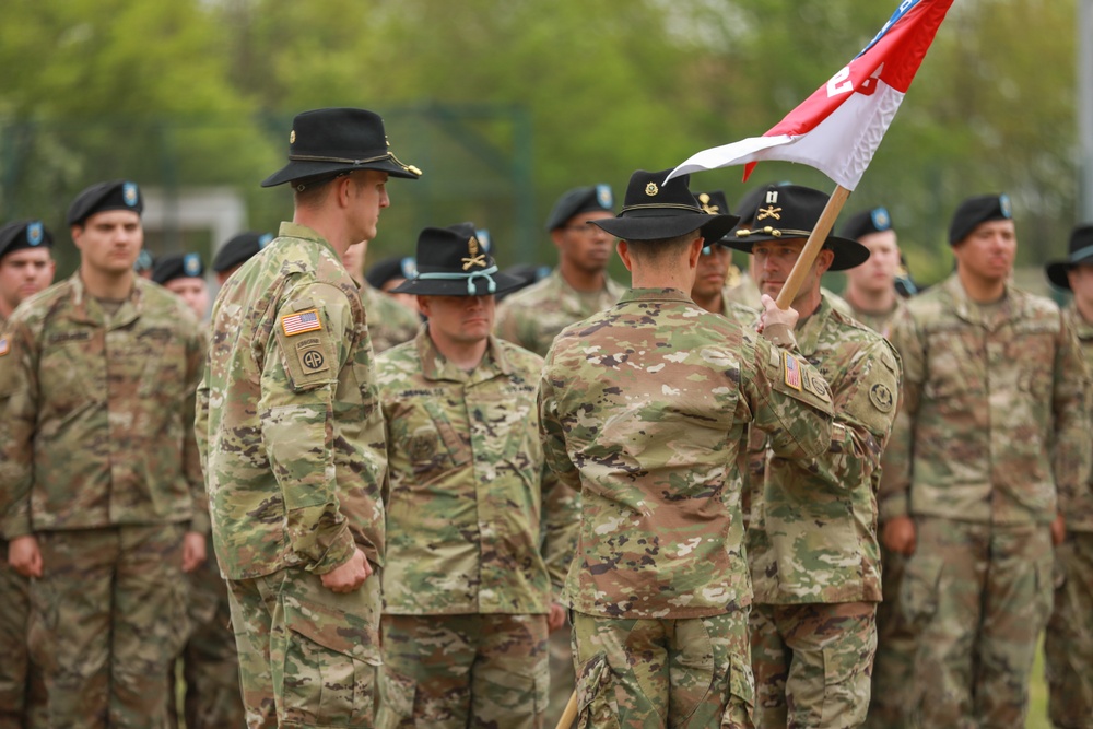 Kronos Troop, 2CR change of command