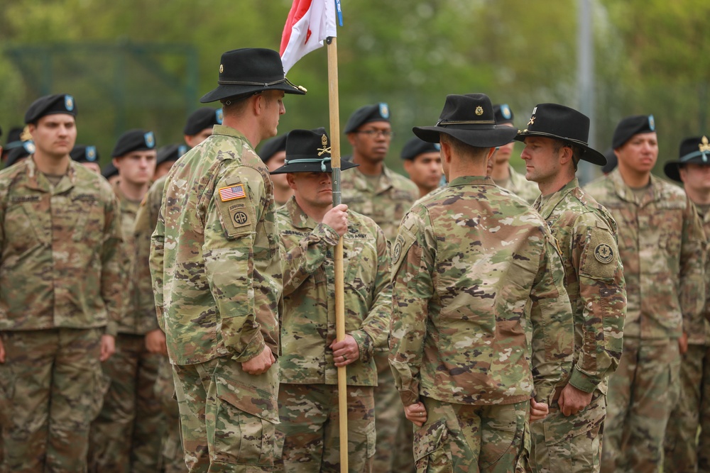 Kronos Troop, 2CR change of command