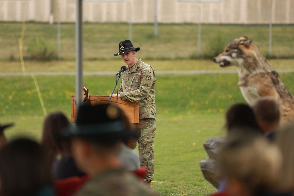 Kronos Troop, 2CR change of command