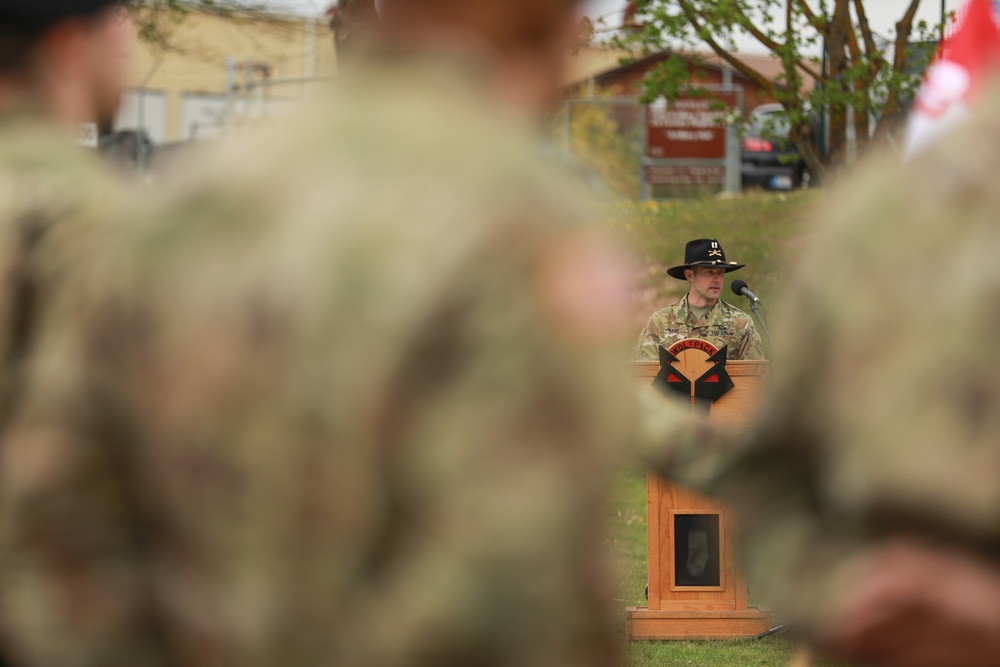 Kronos Troop, 2CR change of command