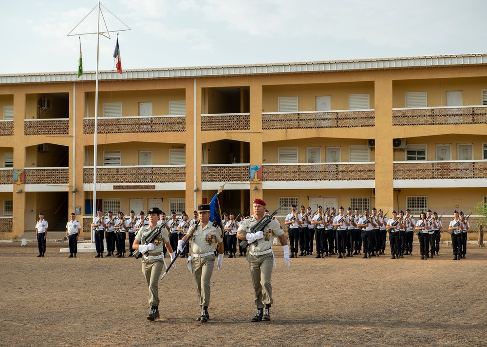 CLDJ and CJTF-HOA leadership attend a French Victory Day ceremony 2019