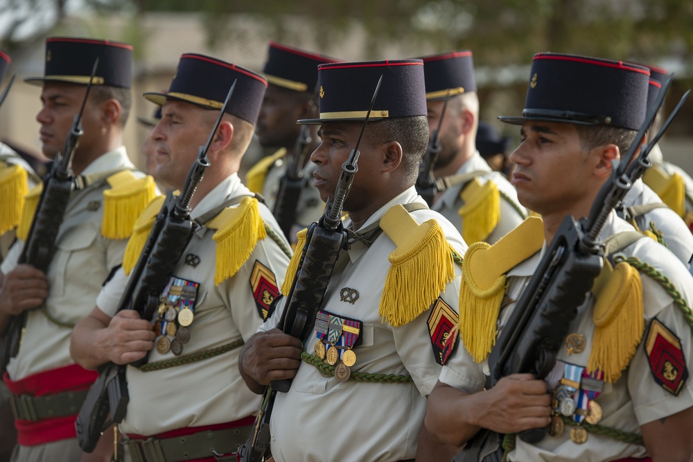 CLDJ and CJTF-HOA leadership attend a French Victory Day ceremony 2019