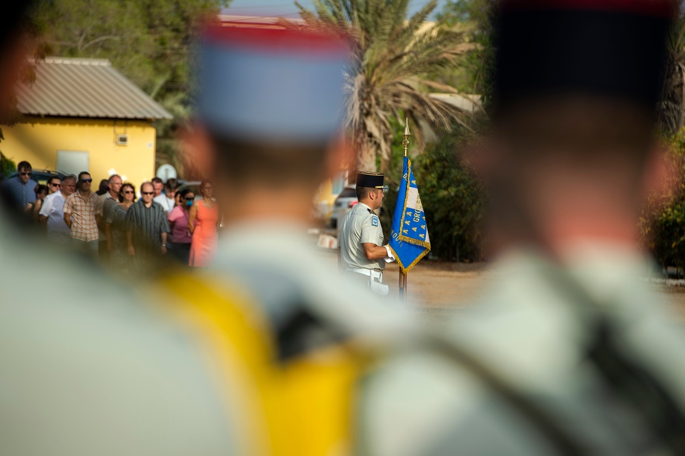 CLDJ and CJTF-HOA leadership attend a French Victory Day ceremony 2019