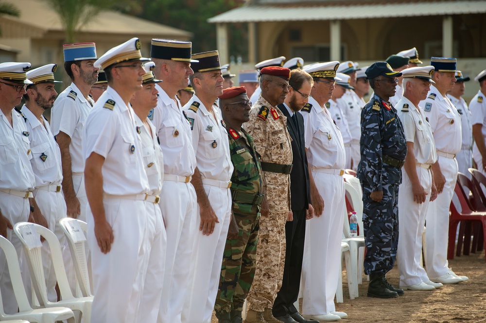 CLDJ and CJTF-HOA leadership attend a French Victory Day ceremony 2019