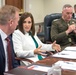 A/SD, CJCS and senior DoD leaders brief Sen. McSally on SAAITF