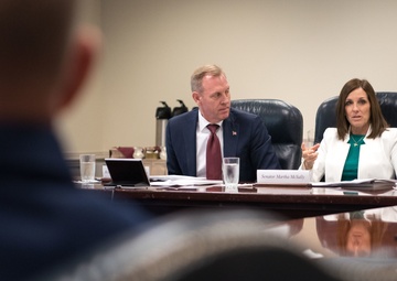 A/SD, CJCS and senior DoD leaders brief Sen. McSally on SAAITF