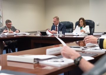 A/SD, CJCS and senior DoD leaders brief Sen. McSally on SAAITF