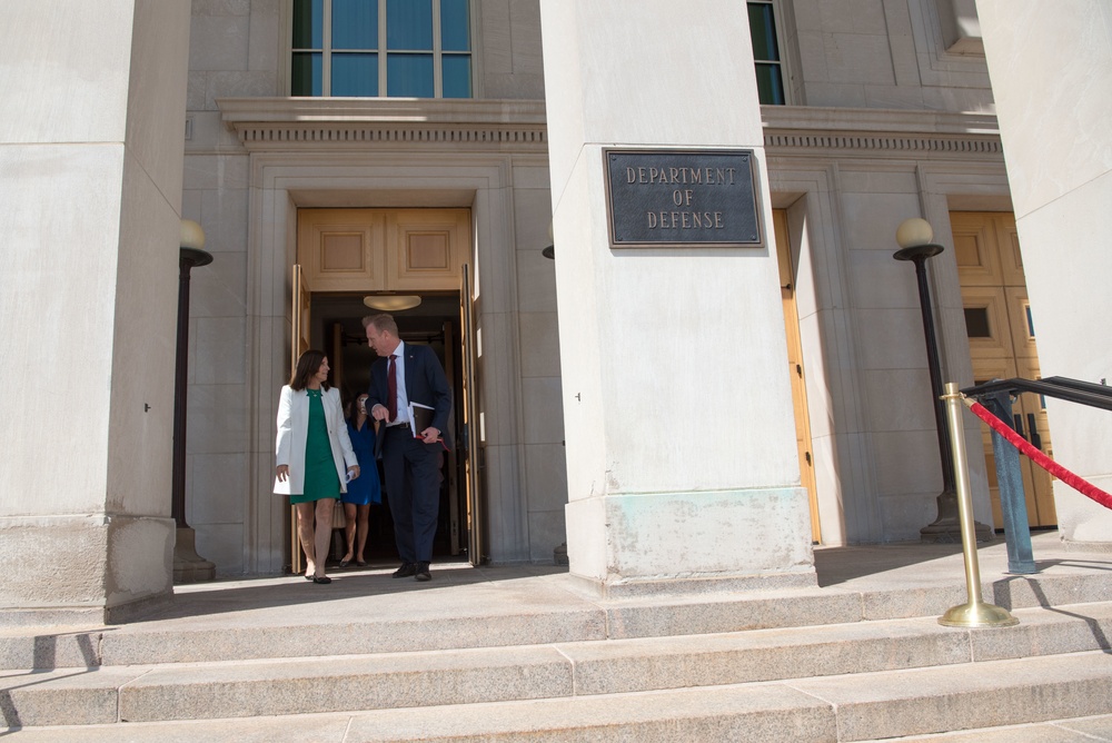 A/SD, CJCS and senior DoD leaders brief Sen. McSally on SAAITF