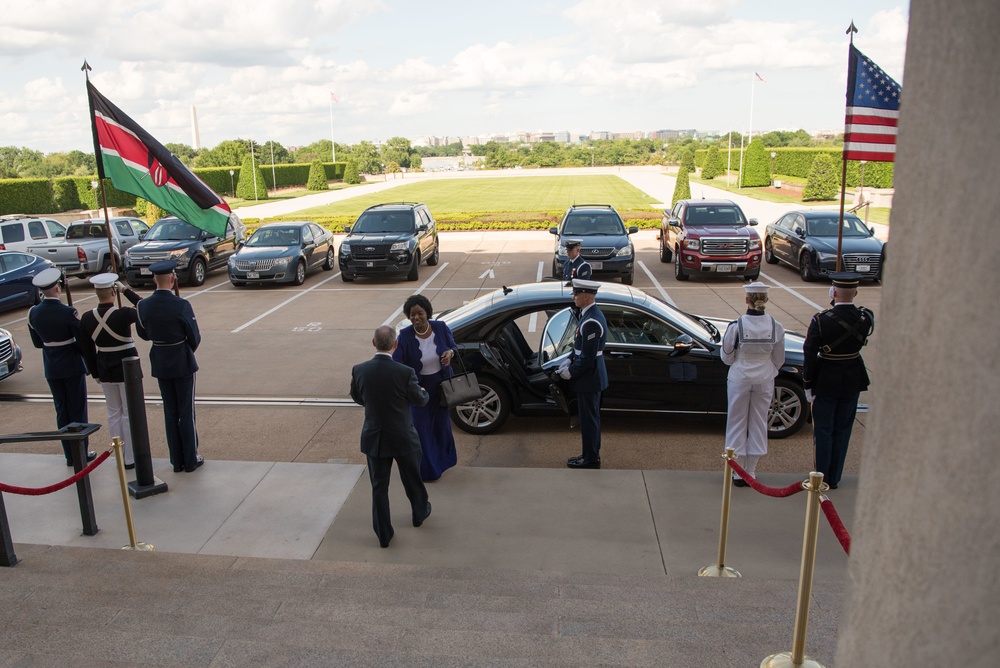 DUSDP Trachtenberg meets with Kenyan MoD Dr. Juma
