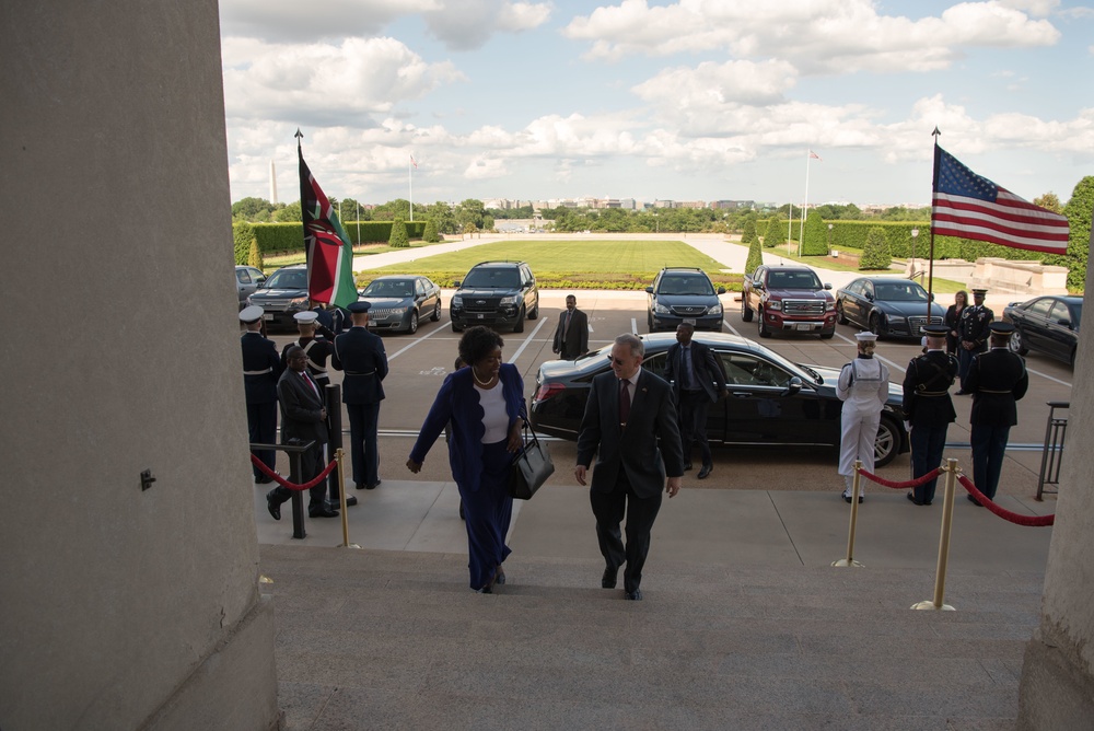 DUSDP Trachtenberg meets with Kenyan MoD Dr. Juma