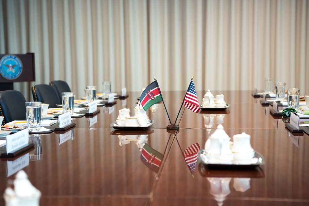 DUSDP Trachtenberg meets with Kenyan MoD Dr. Juma