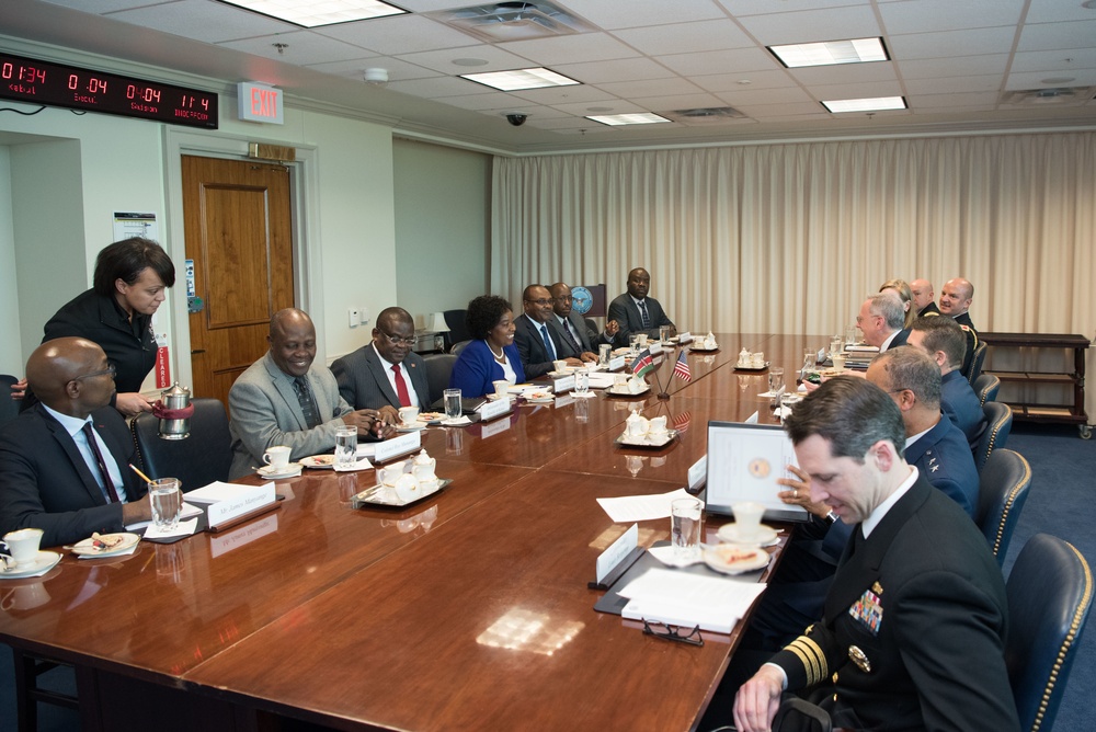 DUSDP Trachtenberg meets with Kenyan MoD Dr. Juma