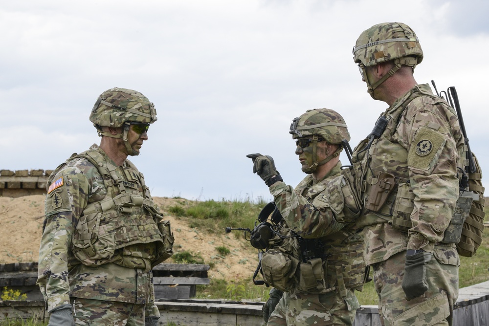 Eagle Troop, 2 Squadron, 2nd Cavalry Regiment Live Fire Exercise