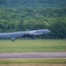 Barksdale B-52s take off for Bomber Task Force