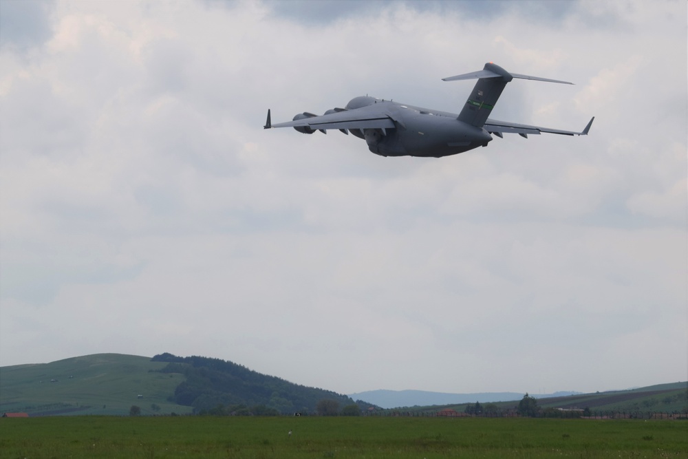 U.S. Air Force Reserve F-16C Fighting Falcons in Romania for Theater Security Package 19.1