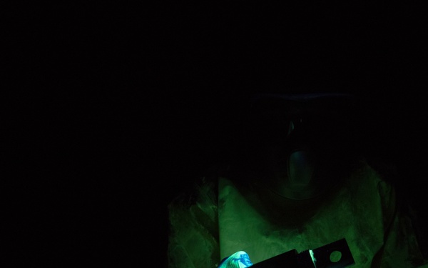 Non-Destructive inspection Airmen keep aircraft parts safe for flight