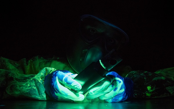 Non-Destructive inspection Airmen keep aircraft parts safe for flight