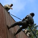 Special Forces soldiers teach rapelling to cadets during drill weekend