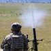 Special Forces soldiers shoot mortars during drill weekend