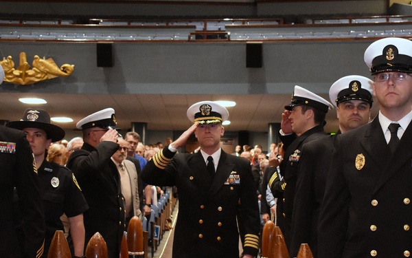 Naval Submarine Base New London Holds 51st Change of Command Ceremony