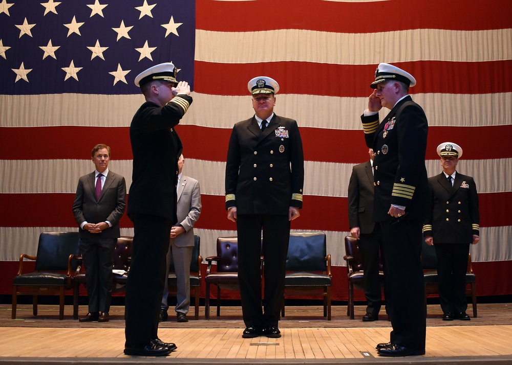 Naval Submarine Base New London Holds 51st Change of Command Ceremony