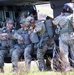 Special Forces soldiers conduct parachute drop during drill weekend
