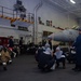 U.S. Sailors participate in a simulated general quarter drill
