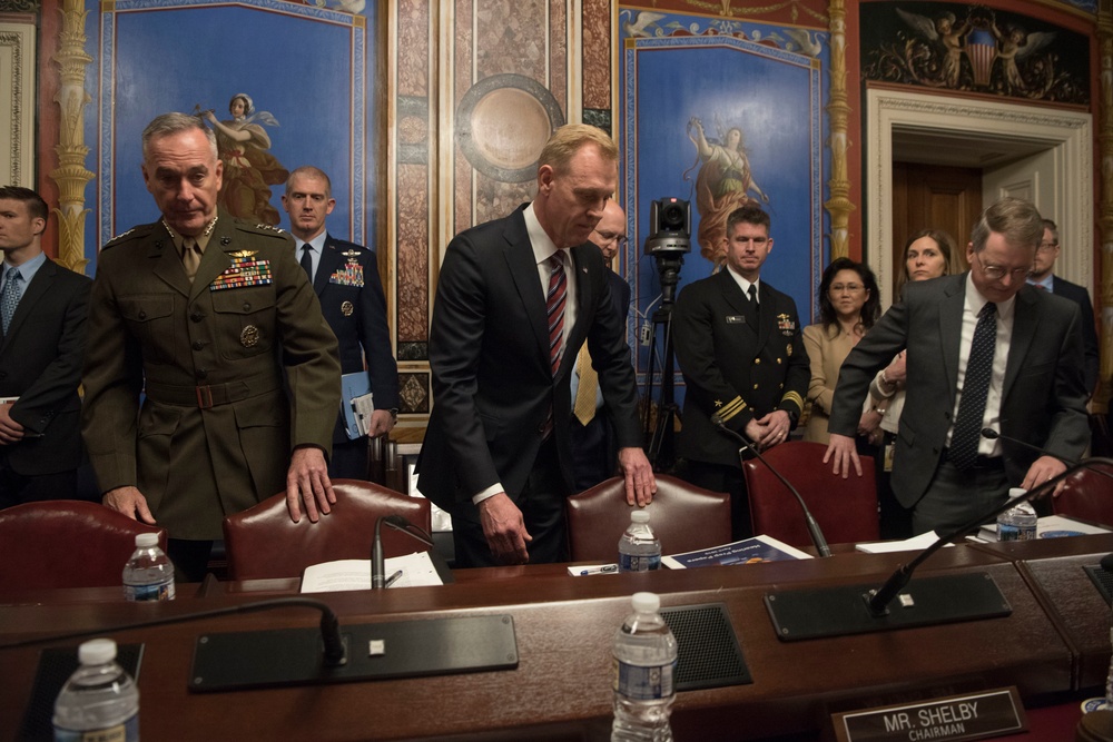 DOD Leaders Testify on Defense Budget Request