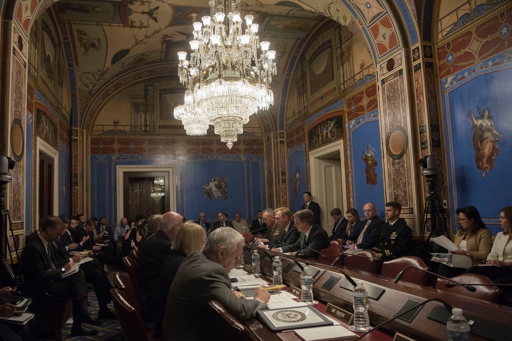 DOD Leaders Testify on Defense Budget Request