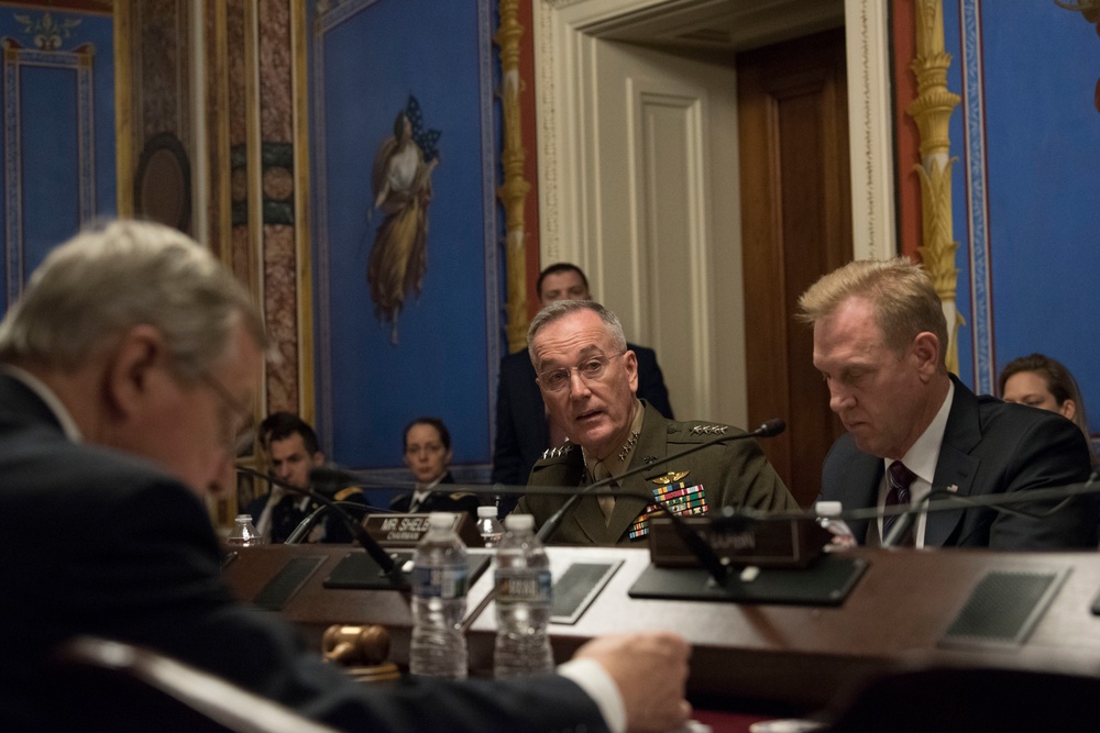 DOD Leaders Testify on Defense Budget Request