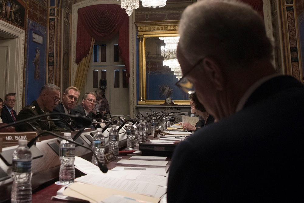 DOD Leaders Testify on Defense Budget Request