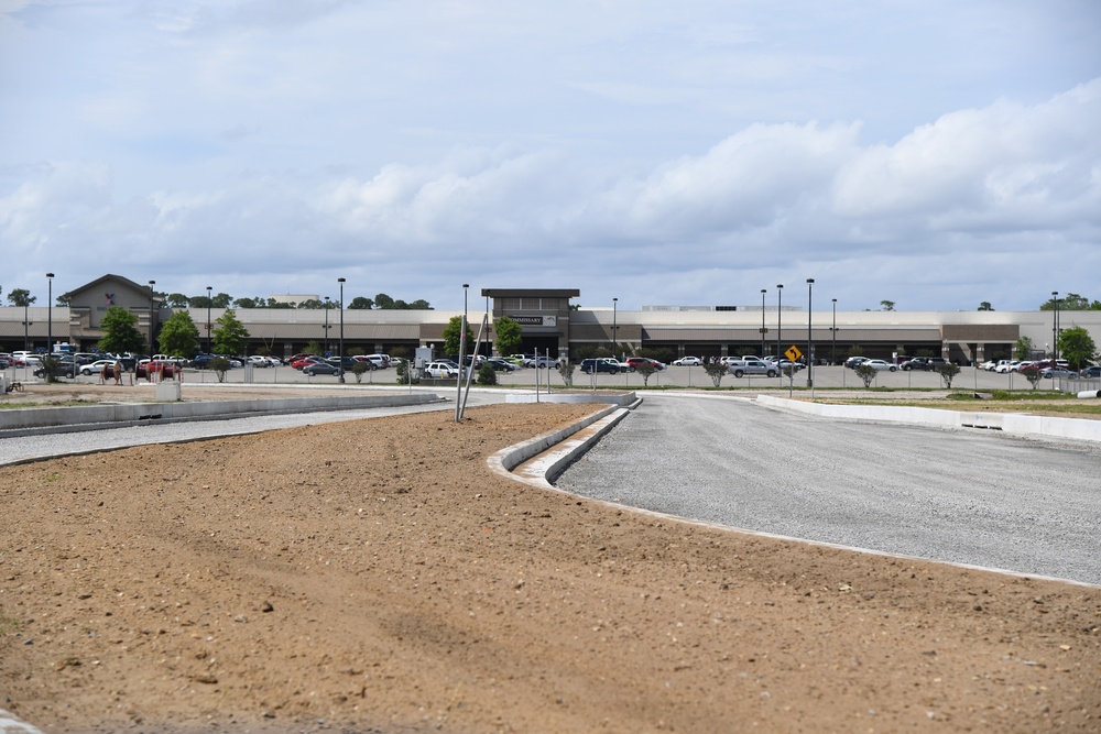 Division Street Gate entrance construction continues