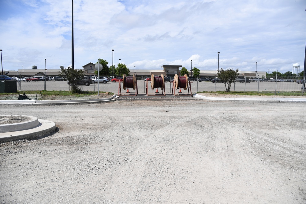 Division Street Gate entrance construction continues