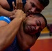 U.S. Marines compete in the Commanding General's Cup Individual Grappling Tournament