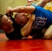 U.S. Marines compete in the Commanding General's Cup Individual Grappling Tournament