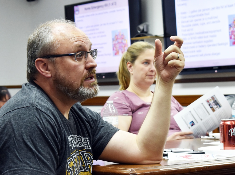 USAG Japan talks importance of emergency kits