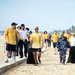 Pacific Partnership 2019 Participates in a Beach Cleanup