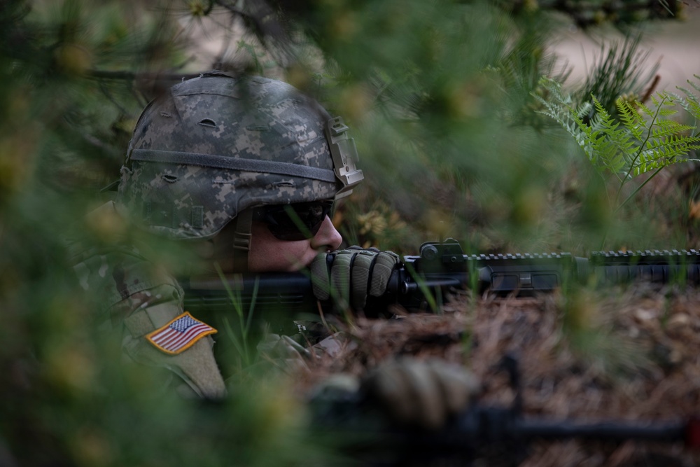 Infantry Advanced Leader Course 19-002 field training exercise